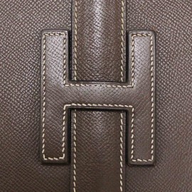 Couverture d'agenda HERMES GM marron