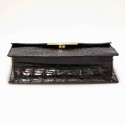 Sac du soir vintage alligator noir