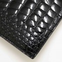 Sac  du soir Vintage alligator noir 