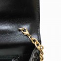 Sac  du soir Vintage alligator noir 