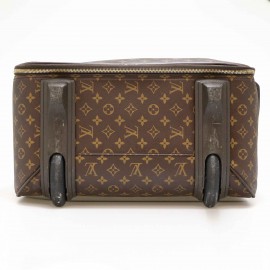 Valise roulante LOUIS VUITTON toile Monogram