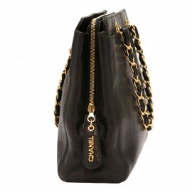 Cabas CHANEL cuir grainé