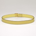 Ceinture LOUIS VUITTON embossée jaune