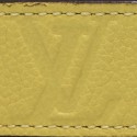 Ceinture LOUIS VUITTON embossée jaune