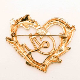 Broche coeur CHRISITIAN LACROIX