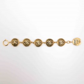 Bracelet vintage CHANEL CC