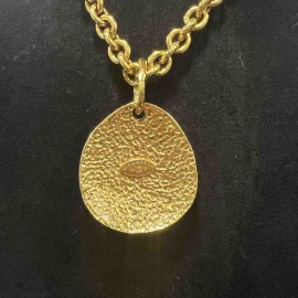 Collier CHANEL vintage doré