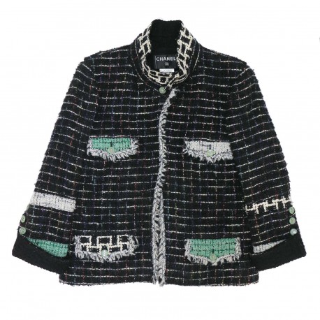 Veste CHANEL T 46 tweed