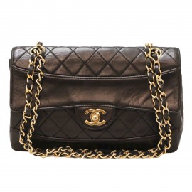 Sac vintage classique CHANEL noir