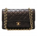 Sac classique CHANEL occasion noir