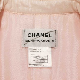 Veste sans manche CHANEL Identification rose