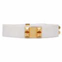 Ceinture CDC HERMES cuir blanc