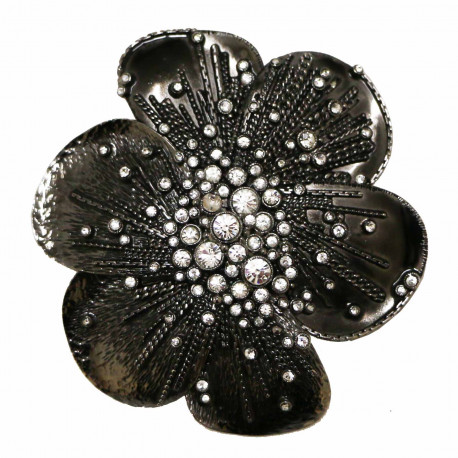 Broche CHANEL Couture noire