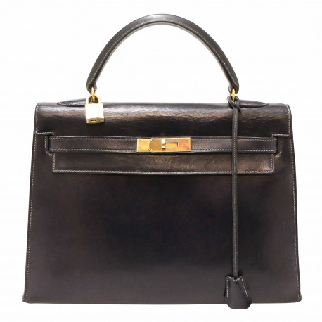 Kelly 32 HERMES cuir box sellier