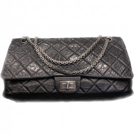 Maxi sac CHANEL 255 noir