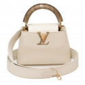 Mini Sac Capucine LOUIS VUITTON blanc neige