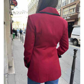 Veste LORIS AZZARO rouge 