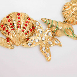 Ceinture GIANNI VERSACE coquillages