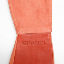 Large ceinture CHANEL veau velours corail