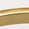 Boucle HERMES guillochée dorée