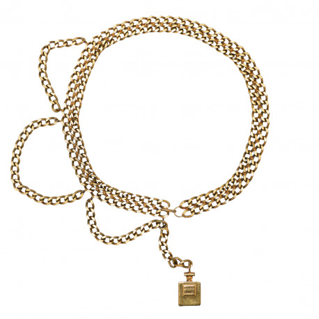 Ceinture  CHANEL chaînes bouteille COCO