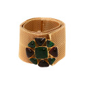 Ceinture Couture CHANEL pâte de verre 