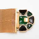 Ceinture Couture CHANEL pâte de verre 