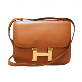 Sac Constance HERMES epsom Gold 23 cm