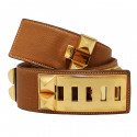 Ceinture HERMES CDC gold