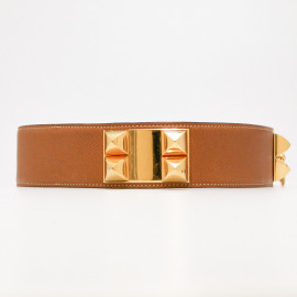 Ceinture HERMES CDC gold