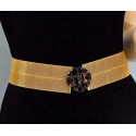 Ceinture Couture CHANEL pâte de verre 