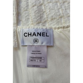 Robe écrue CHANEL  T 42