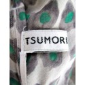 Robe TSUMORI CHISATO vert et jaune