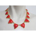 collier "HEARTS" MARGUERITE DE VALOIS