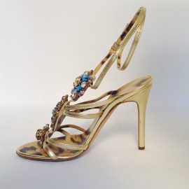 Sandales hautes ROBERTO CAVALLI bijou