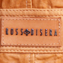 Veste semi cuir et coton ROSSODISERA T M