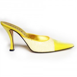 Escarpins jaunes WALTER STEIGER Taille 37,5