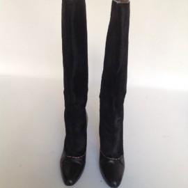 bottes MANOLO BLAHNICK T 38 poulain