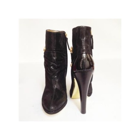 Boots ROBERTO CAVALLI T 40 noires