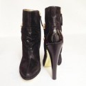 Boots ROBERTO CAVALLI T 40 noires