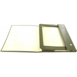 IPad case YVES SAINT LAURENT khaki leather