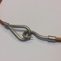 Collier modèle jumbo HERMES lien cuir 