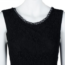 Robe de cocktail DOLCE & GABBANA t 40 it dentelle noire 