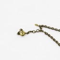 LANVIN Collector 'YOU' necklace in gilded metal with 18 carat gold