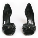 Sandales hautes FENDI T 39 vernies noir