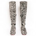 Bottes VALENTINO T 4.5 façon zebre