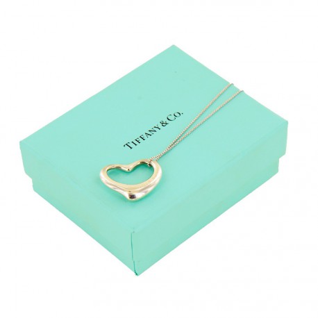 Collier "coeur" TIFFANY &Cie argent