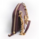 Sac pochette JIMMY CHOO lie de vin