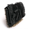 sc pochette Red VALENTINO cuir noir