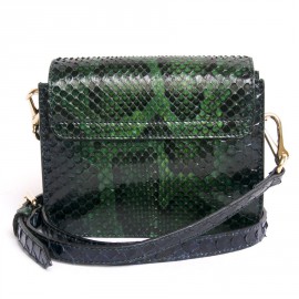 Sac BURBERRY en python dégradé de vert